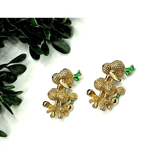 Vintage Gold-Tone Scatter Pins Poodle - Picture 4 of 6